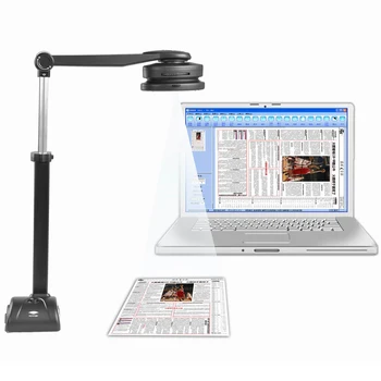 S500A3B Didelės Spartos Portable Document Scanner su 5MP Kamera & A3/A4 formato Nuskaitymas ir 10 kalbų Optinio Simbolių Recongition