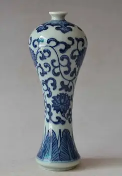 Senas Kolekcines, Porceliano, Rankų Darbo, Elegantiška Juoda Ir Balta Porcelianinė Vaza