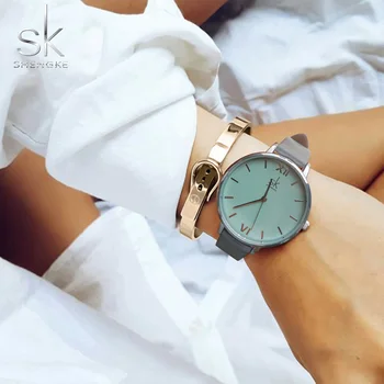 Shengke Prekės ženklo Žiūrėti Moterų Atsitiktinis Žiūrėti Elektroninių Mados Lady Riešo Žiūrėti Paprasta Reloj Mujere Elegantiškas Relogio Skaitmeninis 2018