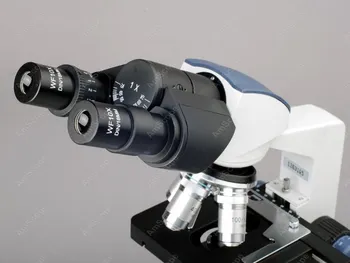 Skaitmeninis Junginys, Mikroskopu--AmScope Prekių 40X-2000X LED Žiūronų Skaitmeniniai Junginys, Mikroskopu w 3D Etape ir 1.3 MP Kamera