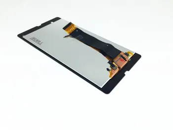 Sony Xperia Z LCD Ekranas Su Stiklo Jutiklinis Ekranas Asamblėjos Sony C6602 LCD C6603 Xperia c6606 Ekranas Touch