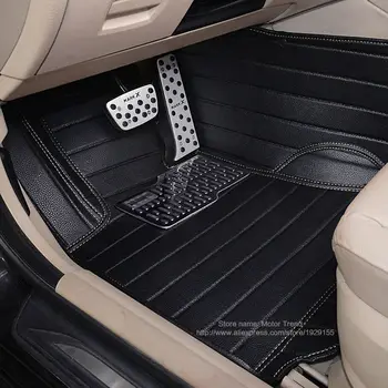 Specialių automobilių kilimėliai tinka Audi A4 allraod Avant A3 A6 A7 Q3 Q5 Q7 kilimų sunkiųjų koja atveju, kilimėlių automobilio stilius įdėklai