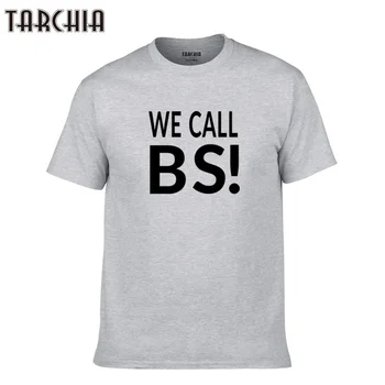 TARCHIA mes vadiname bs mados vyras medvilnės Naujas Vyrų marškinėlius marškinėliai Homme minkštas Trumpas Rankovės 2018 prekės Atsitiktinis berniukas, Print T-shirt atvykti