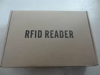 UHF RFID kartenleser 6 mt ilgo nuotolio, 8dbi Antenne RS232/RS485/Wiegand Lesen 6 Mt Integruotos UHF RFID Leser