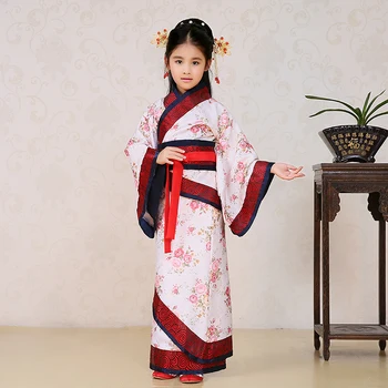 Vaikų Kinų Tradicinio Šokio Kostiumų Mergina Hanfu Kostiumas Vaikams Kinijos Tang Kostiumas Kinijos Senovės Kostiumų Eksploatacinių 18
