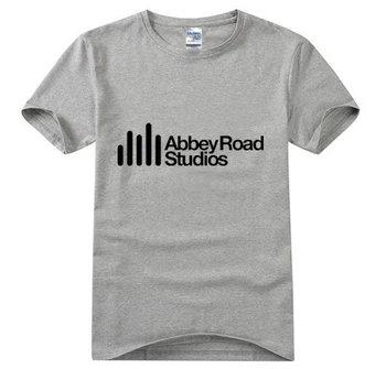 Vasarą naujas prekės ženklas žinomas t abbey road studios spausdinti vyras, medvilnės marškinėliai marškinėliai atsitiktinis viršų trumpomis rankovėmis tee