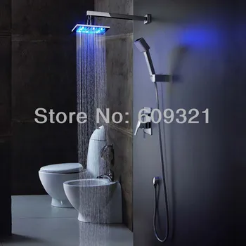 Vonios Maišytuvas, Dušas,LED Dušo Galva,Bakstelėkite Vonios,Maišytuvai Vonios,Lietaus Dušo LE-818V