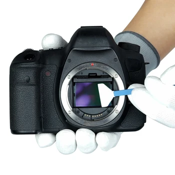 VSGO viso Kadro SLR Fotoaparato Jutiklio Valymo Servetėle Kit DDR-23 Nikon Canon Skaitmeninis Fotoaparatas