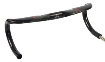 Wacako dviračių sportas dviračių kelių rankenos visas anglies pluošto dviračio rankenos 31.8*400/420/440 dviračių dalys vidinė laidus 3K/UD