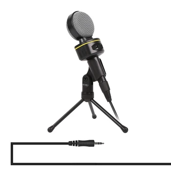 Yanmai SF-930 Profesinės Kondensatoriaus Garso Įrašymas Mikrofonas su Trikojis Laikiklis, Kabelio Ilgis: 2,0 m