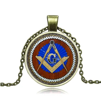 YISUYA Retro Bronza Masinu Kvarco Kišenėje Žiūrėti Karoliai Grandinės Mason Laikrodžiai Pakabukas Duoti Freemasons