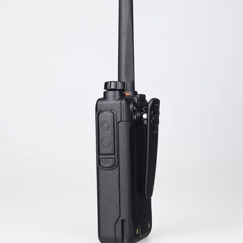 (2 VNT.), Juodosios Walkie Talkie UHF 400-470 MHz MINI nešiojamą radijo stotele dviejų krypčių Kumpis Radijo ryšys