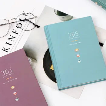 2018 Naujas 365 Dienas Asmeninis Dienoraštis Planuotojas Dienoraštis Korėjos Mielas Hardcover Savaitės Tvarkaraštį Sąsiuvinis Sudėtis Knygos, Raštinės Reikmenys