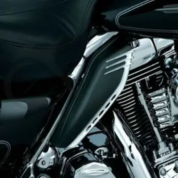 ABS Juoda Viduryje Kadro Oro Deflektorius, Skirtas 09-18 Harley Touring & Trike Modeliai Electra Street Glide FLHT FLTR FLHX