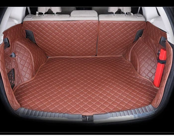 Aukštos kokybės! Specialių automobilių kamieno kilimėliai Honda CR-V 2016-2012 vandeniui linijinių krovinių kilimėlis įkrovos kilimai CRV m. Nemokamas pristatymas