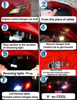 AutoEC 100x H4 68 SMD 1210 Automobilio LED Rūko žibintų, Dienos Veikia Pagrindinis Šviesos Lemputės Lemputė 12V Auto Šviesos diodų (led) automobilių h4 lemputė #LJ17