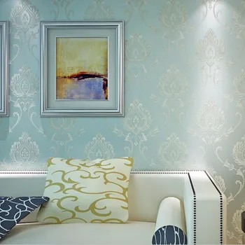 Beibehang Europos retro stiliaus neaustinių ekrano užsklanda gyvenimo kambario, miegamasis Damaske aukštos kokybės namų interjero 3d tapetai behang