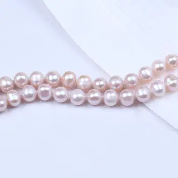 Daking aukštos kokybės perlų vėrinį AA blizgi rožinė nekilnojamojo kultūringas gėlavandenių perlų karoliukus, choker papuošalai moterims geriausių dovanų