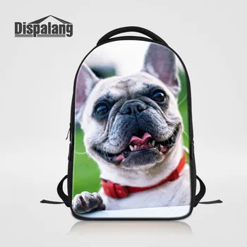 Dispalang Mens Womens Laptop Notebook Backpacks Unisex Multipurpose Backpack Pet Dog Print School Bag Teens for Mochila Feminina