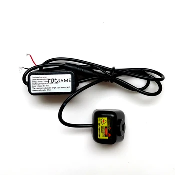 FUGSAME Naujo Produkto 12V LED Automobilių Saugos Įspėjamoji Lemputė Auto Lazerio Uodega Rūko žibintas Stabdžių Žibintas