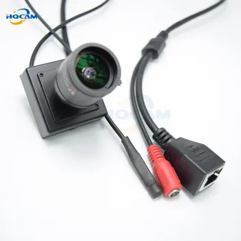 HQCAM 960P mini IP vaizdo Kamera paramos ONVIF 2.8-12mm vadovas varifocal priartinimo objektyvas P2P Plug and Play cctv saugumo kameros mikrofonas