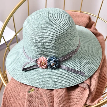 HT1553 2018 Naujas Moterys Vasarą Plačios Skrybėlės Kraštų Panama Kibirą Skrybėlės Packable Lanksčiuosius Saulės, Skrybėlės Moterims Moteriški Paplūdimio šiaudines Skrybėles