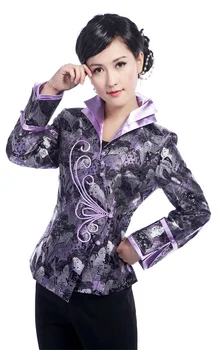 Karšto Drugelis Sagtis Kinijos Moterų Satino Švarkas Moterims Rudens ir Žiemos Paltai Elegantiškas Grožio Modelio Paltas, Dydis S M L XL XXL XXXL