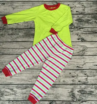 Karšto pardavimo vaikų sleepwear vaikai pižama aukštos kokybės naktį dėvėti populiarus spalvinga pižama