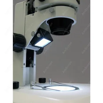 Kelio Stovi Mikroskopas--AmScope Prekių 3,5 X-90X Trinokulinis Kelio Stovi Zoom Stereo Mikroskopas + LED Žibintai