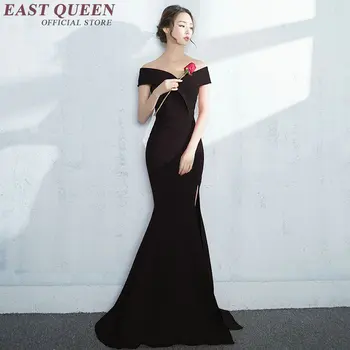 Maxi suknelės ilgas elegantiškas Rytų stiliaus suknelės Suknelė seksualus, elegantiškas Moterų verslo drabužiai Elegantiška suknelė KK1224