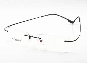 Mažmeninės 9 spalvų mados taškus akinių rėmeliai/mados atminties titano akiniai kadrų/recepto optinių rėmelių
