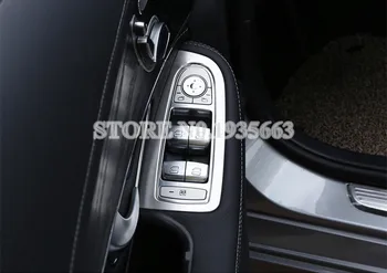 Mercedes Benz C Klasės W205 Vidinės Durys, Langas Perjungti Padengti-m. 4pcs