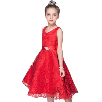 Mergaitės Šalis Suknelė Vaikai 2016 Dizaineris Vaikams, Paaugliams Prom Šalies Ceremonijos, Chalatai Gimtadienio Princesė Dress Infantil 2-12Y