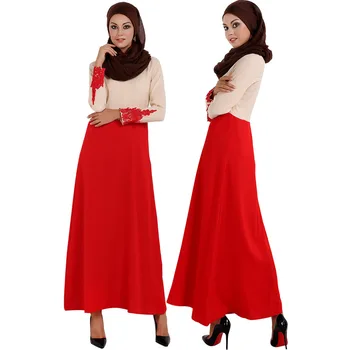 Musulmonų Moterys Ilgomis Rankovėmis Dubajus Suknelė Maxi Abaja Islamo Moterų Vintage Suknelė Drabužių, Apsiaustą Kaftan Maroko Mados Embroidey