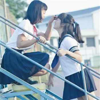 Naujas atvykimo japonijos mokyklinę uniformą mergaičių klasės aptarnavimas sailor kostiumai seksualus mergaičių mokyklos uniformų Cosplay mergaičių kostiumas