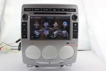 Naujas Capacitive Touch Ekrano Automobilių DVD Grotuvas, Mazda 5, su GPS, Radijas, BT, Veidrodis Nuorodą+Nemokamas 8G Žemėlapis Kortelė, Stereo Garso Sistema