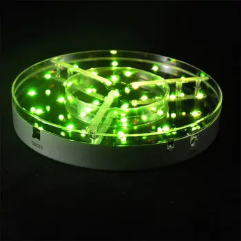 Nemokamas pristatymas 8inch LED Vestuvių Puošmena Lemputė su Nuotolinio Valdymo lemputės stiklo shisha kaljanas lempos, 16 spalvų