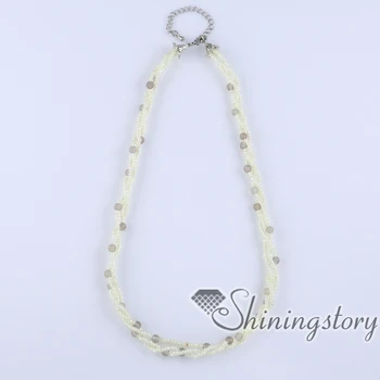 Pearl choker karoliai multi kryptis perlų vėrinį tikras perlas juvelyriniai dirbiniai perlas vestuvių papuošalai vestuvių papuošalai bridesmaids