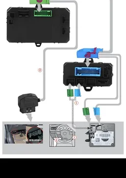 PLUSOBD Gps Tracker Gamintojas Benz A Klasė W176 GSM Automobilių Signalizacijos Sistema Su GPS Sekimo Išmaniųjų Telefonų Programėlės Nuotolinio Valdymo
