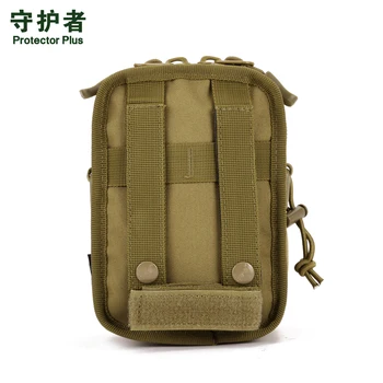 Protector Plus K301 Outdoor Sports Bag Camouflage Nylon Tactical Military Molle EDC Pouch Belt Pouch 5.5