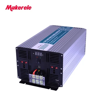 Pure Sine Wave power inverter 12v 220v 3000w aukštos kokybės off-grid konverteris 3000watt saulės keitiklis, Dažnio MKP3000-122