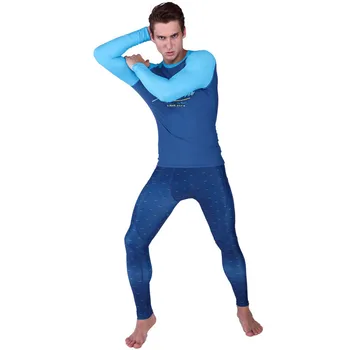 SABOLAY mėgėjams nardymo kostiumas Lycra didelio elastingumo quick dry Plaukti Marškinėliai Šortai Stilių Bėrimas Apsaugai Paplūdimys, Banglentės nuo Saulės
