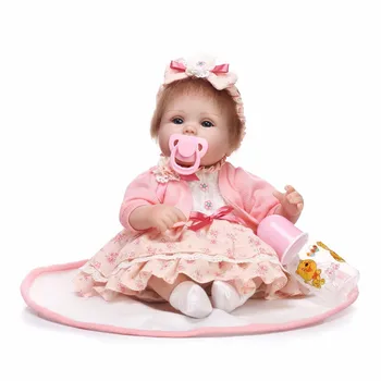 Slicone reborn baby doll žaislas žaisti namuose prieš miegą, žaislai vaikas merginos brinquedos minkštas kūno naujagimių kolekcionavimas lėlės dovanų