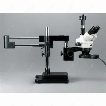 Trinokulinis Bumas Stovi Mikroskopas--AmScope Prekių 3,5 X-90X Trinokulinis Bumas Stovėti Zoom Stereo Mikroskopas su Skaitmeninis Fotoaparatas 3MP