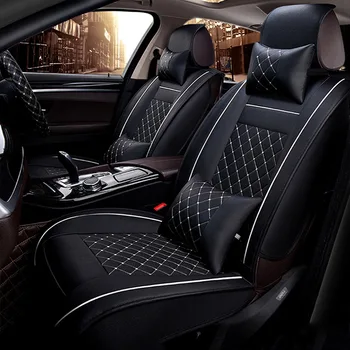 Universalus PU Oda automobilių sėdynės padengti Citroen C3-XR C4 Kaktusas C2 C3 Aircross VISUREIGIS DS, automobilių priedai, automobilių Lipdukai automobilio stiliaus